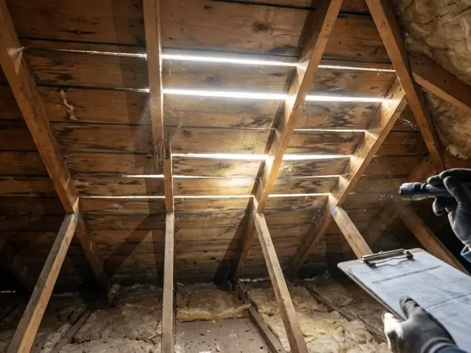 Roof Leak Water Damage in Arlington, WA